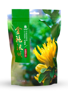 【包邮】金华佛手银丝金手宝袍干