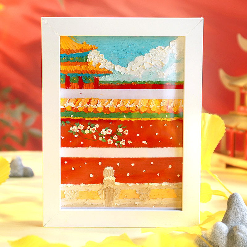 手工diy油画棒套装儿童生日礼物图片
