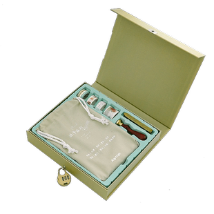 逐梦旅行礼盒少女心手帐本彩色插画日记本行程计划本小清新手账本套装和纸胶带学生游记手札笔记本子创意礼物