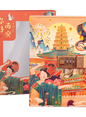 创意实用城市密码笔记本