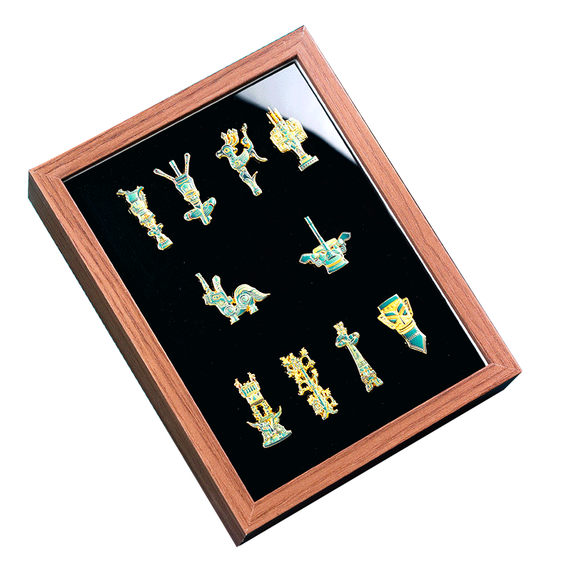 三星堆徽章套装纪念品