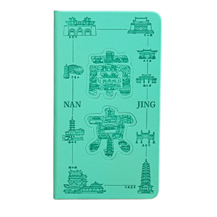 城市景点盖章本旅行打卡收集册空白本高颜值加厚笔记本子旅游纪念集章手账本北京长安重庆郑州西藏西安哈尔滨