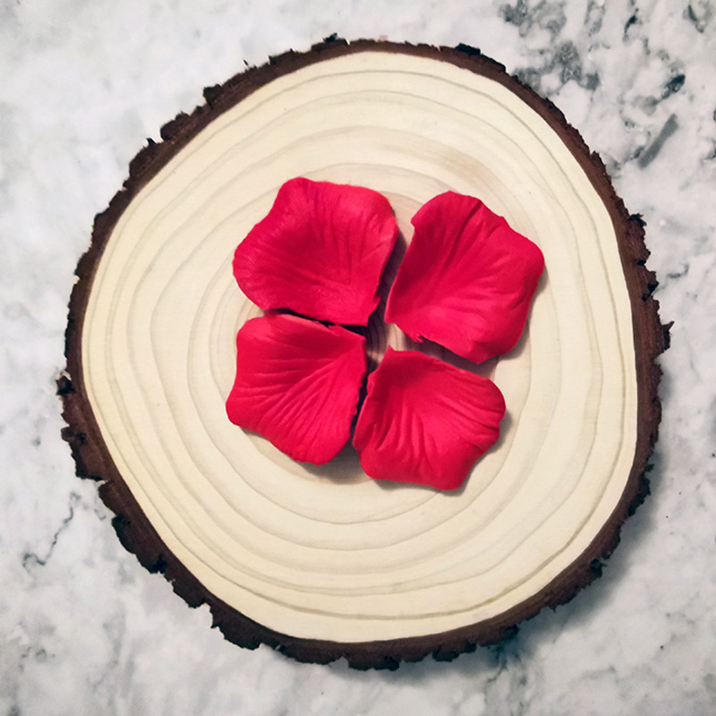 仿真花瓣无纺布假玫瑰爱心求婚