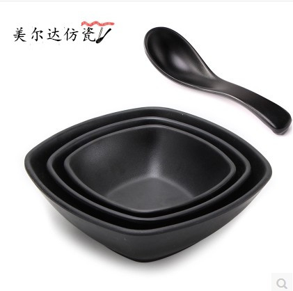 磨砂密胺餐具耐摔甜品面碗