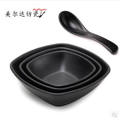 磨砂密胺餐具耐摔甜品面碗