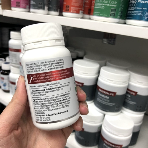 Новая Зеландия Nutralife Новые новые выращивание выращивания фермента фермент 60 зерна разложения жирные углеводы