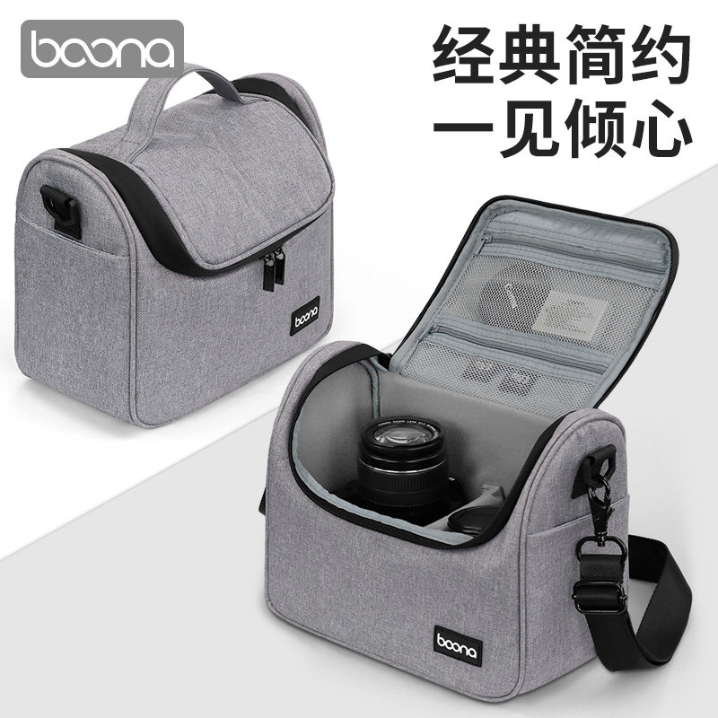 单肩数码相机包镜头包便携适用于莱卡索尼富士尼康相机休闲镜头袋