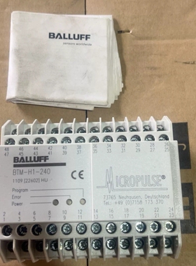 巴鲁夫BTM-H1-240，BTM000C，133200，功 ~议价