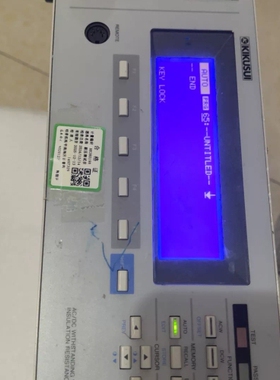 日本菊水TOS9201交直流绝缘耐压测试高压机，通电如图，不 ~议价