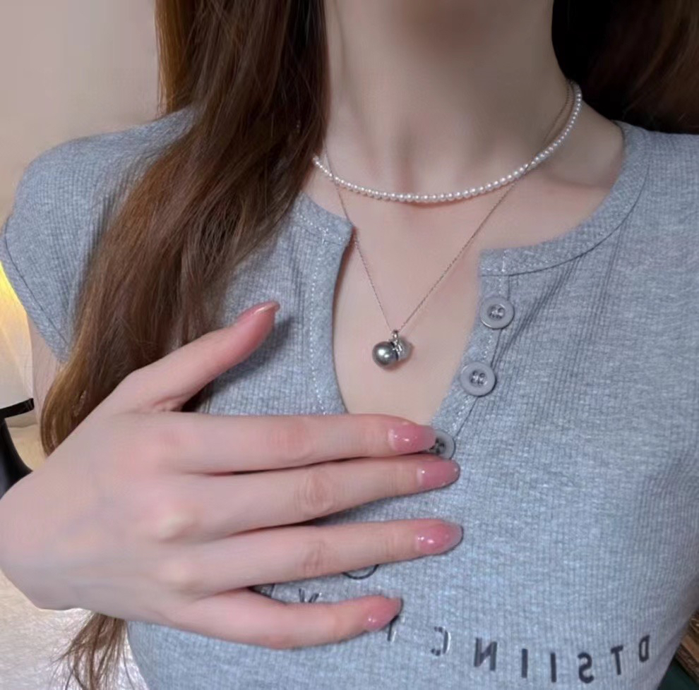 葫芦吊坠寓意招财纳福福禄双全海水真多麻珍珠新中式