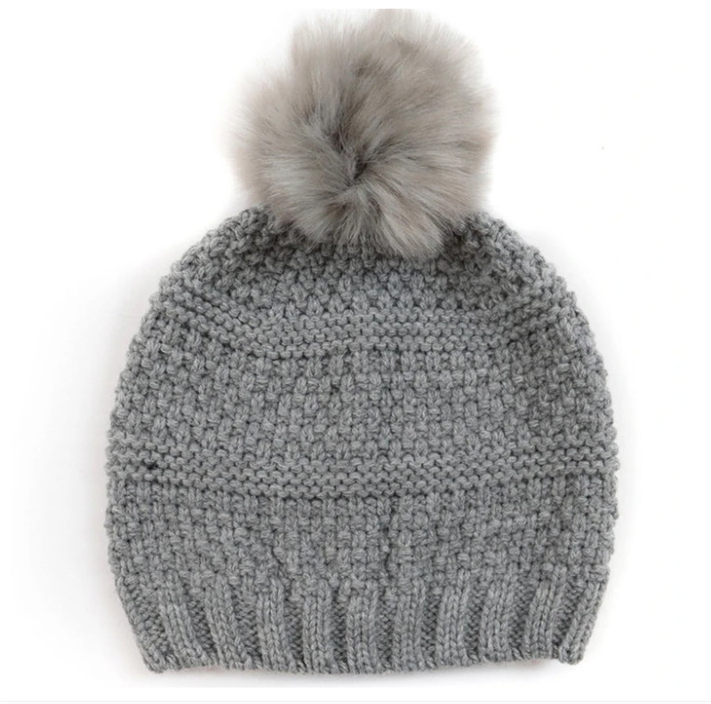 女针织毛线帽保暖秋冬潮帽子