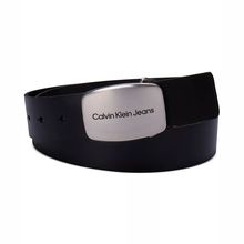 logo正品 Klein腰带皮带3.8cm宽纯皮平滑扣CKJ Calvin CK腰带女款