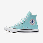 匡威帆布鞋 彩鞋 高帮鞋 Converse 女鞋 全明星经典 正品 155738F