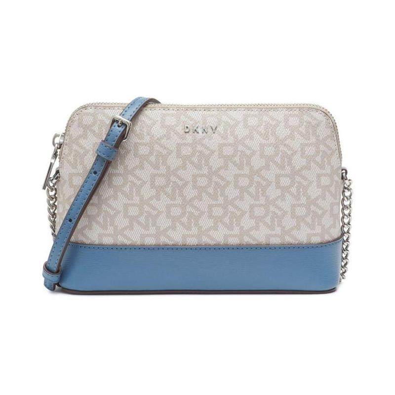 DKNY唐可娜儿女包单肩斜挎包小号字母贝壳包真皮正品11742623