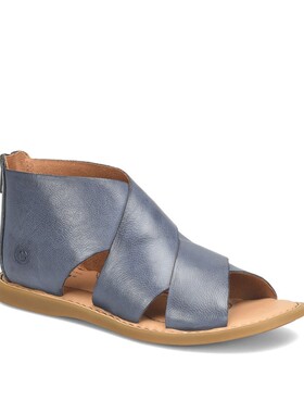 Born/博仁凉鞋平底露趾交叉带户外休闲运动时尚防滑缓震夏女正品