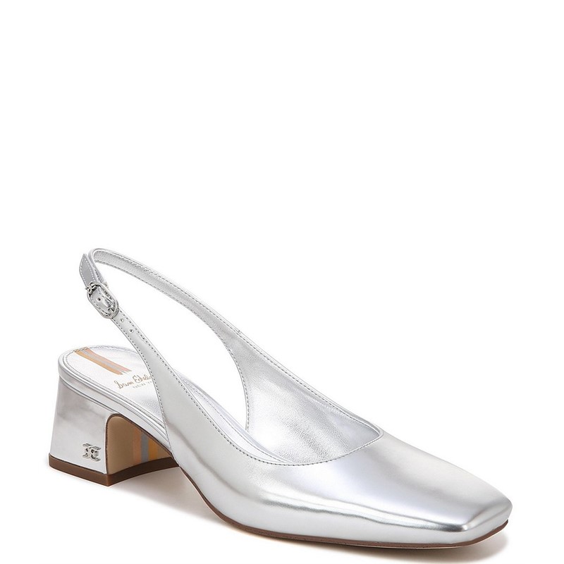 Sam Edelman女低跟方头凉鞋一脚蹬单鞋潮牌时尚透气舒适春夏季