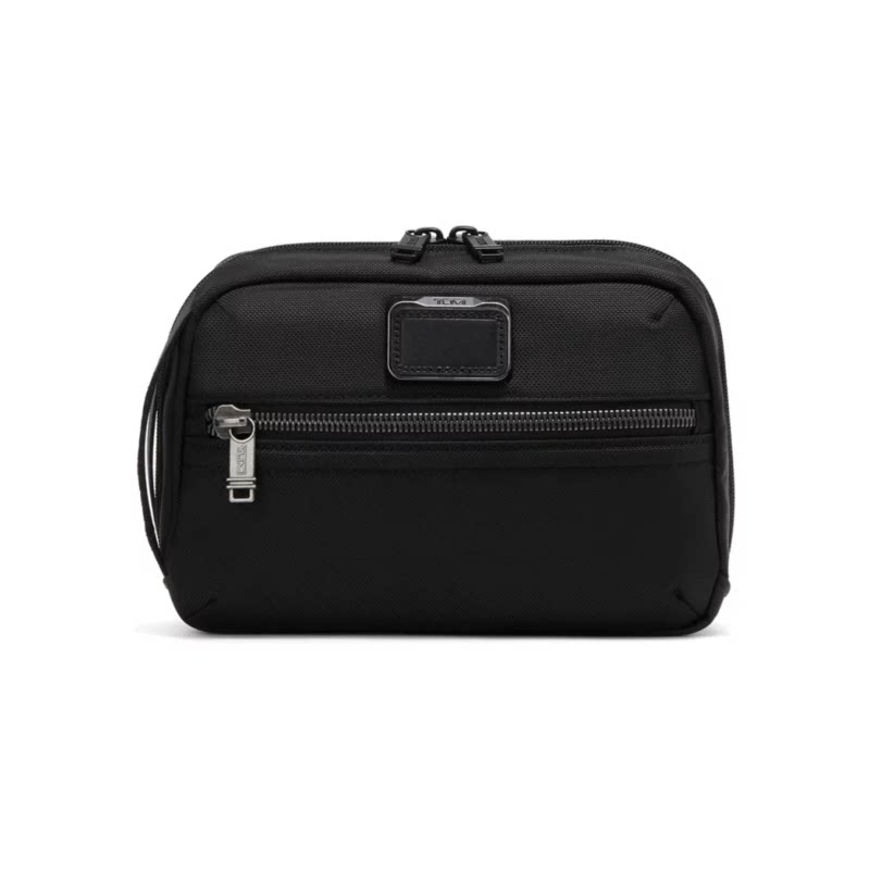 TUMI/途明洗漱包化妆品收纳包差旅整理包小包盥洗包黑色出差男包