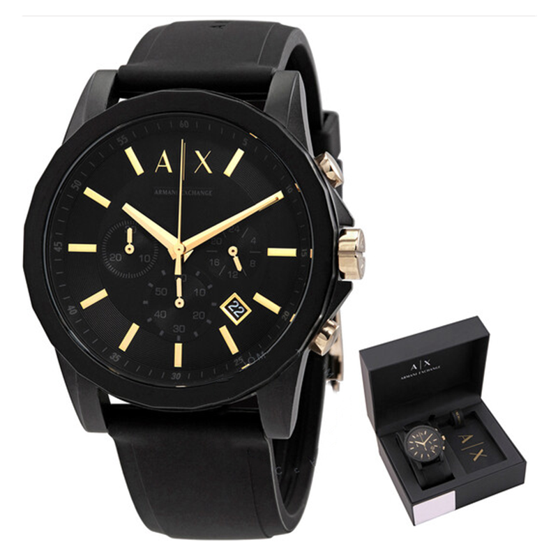 armani exchange阿玛尼手表女石英表轻奢气质礼盒礼物ax7105