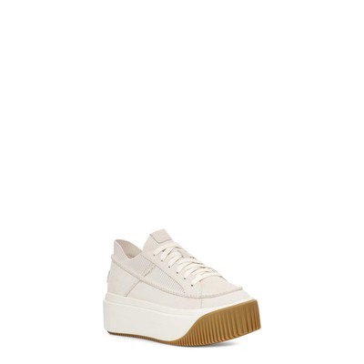 UGG女鞋休闲鞋厚底鞋系带松糕底增高运动鞋单鞋牛反绒鞋面9924165