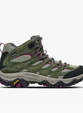 Merrell/迈乐女鞋Moab 3中帮防水户外登山防滑耐磨徒步运动52979W