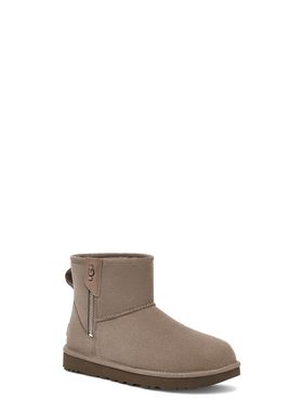 UGG女鞋棉鞋雪地靴短靴侧拉链防寒羊毛平底防寒冬季保暖9883321