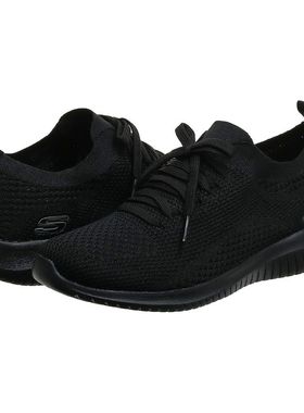Skechers/斯凯奇女休闲鞋运动网面系带轻便防滑春秋健步正品15076