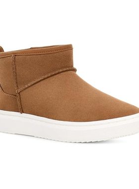 UGG女士靴子Alameda迷你靴牛皮鞋面低帮女鞋时尚休闲款9884509