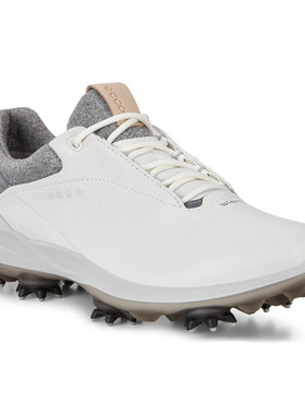 Ecco/爱步女运动休闲鞋高尔夫球鞋皮质新款春秋美国直邮101533