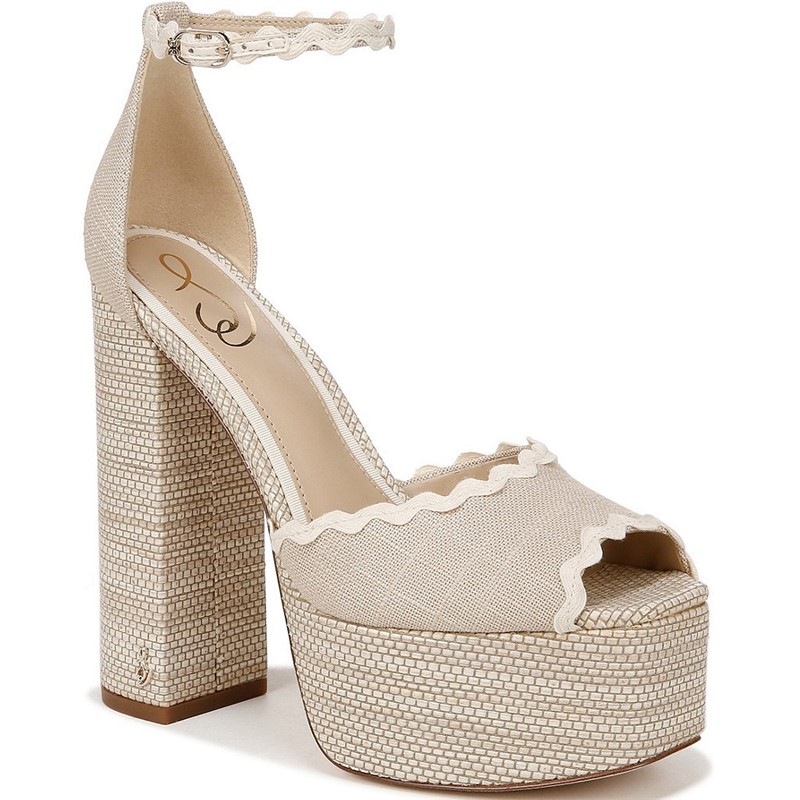 Sam Edelman女鞋露趾凉鞋高跟鞋粗跟单鞋潮牌时尚送女友春夏季