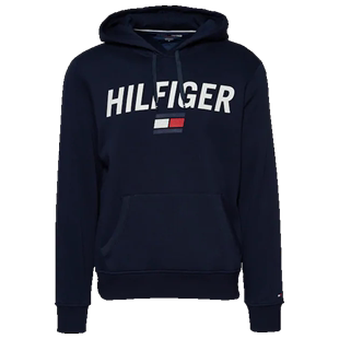 TOMMY 卫衣基本套头打底潮牌春秋正品 JXPullov HILFIGER汤米连帽衫