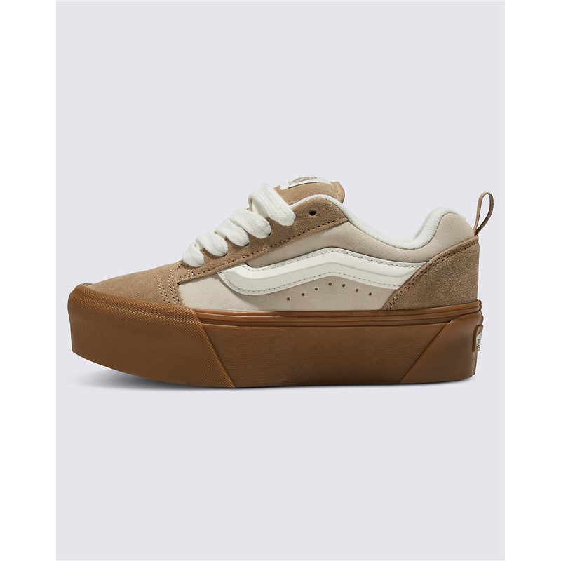 VANS/范斯男女情侣款休闲板鞋绒面皮经典春夏Knu Stack运动正品