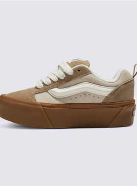 VANS/范斯男女情侣款休闲板鞋绒面皮经典春夏Knu Stack运动正品
