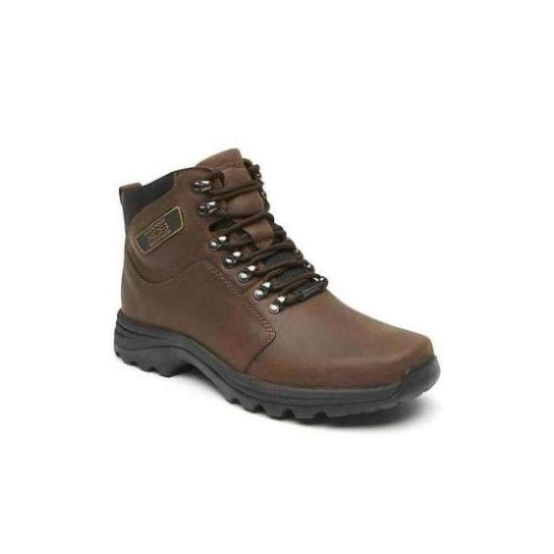 Rockport/乐步男靴子时尚高筒系带网眼防水皮质柔软正品500675