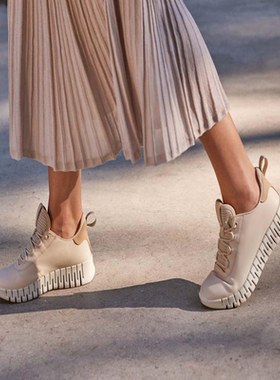 Ecco/爱步女时尚休闲鞋运动潮牌防滑舒适透气春秋抓地正品218203