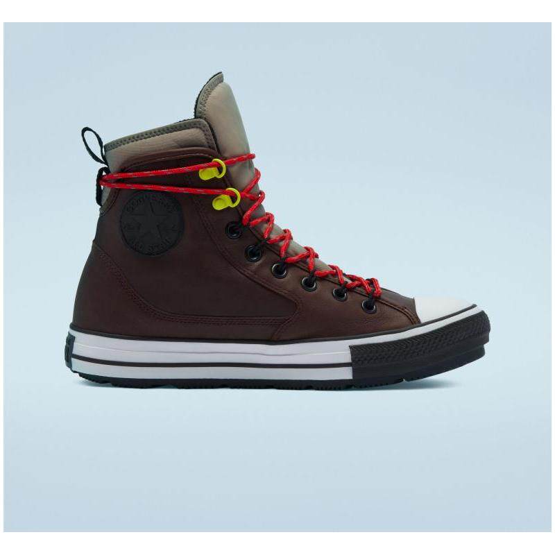 Converse/匡威All Star男板鞋高帮防水皮革鞋面秋冬正品169588C