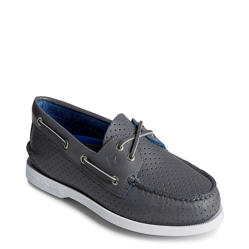 Sperry Top-Sider男休闲鞋帆船鞋低帮防滑时尚皮面春秋正品5