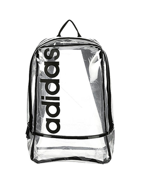 Adidas阿迪达斯双肩包男女透明个性潮包旅行书包大容量时尚正品JX