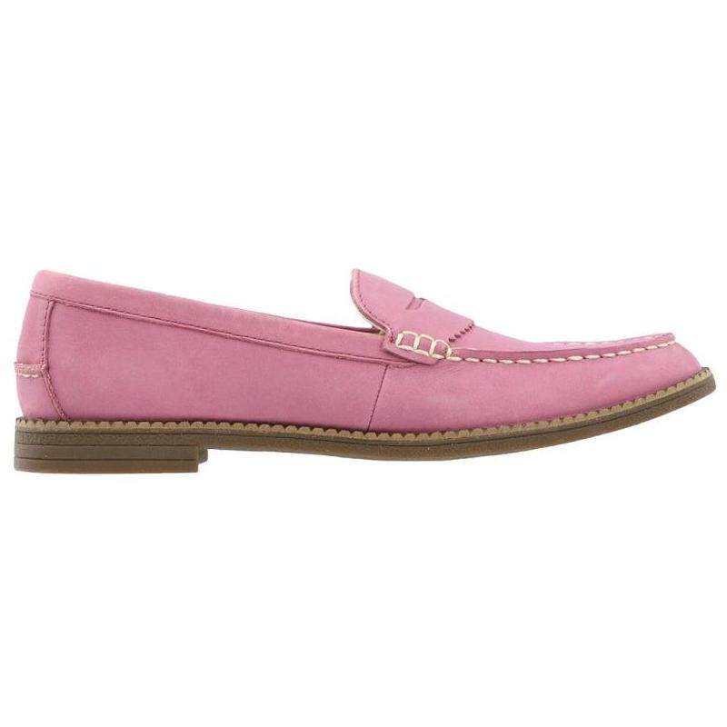 sperry top-sider女平底鞋乐福鞋粉色可爱一脚蹬轻便正品sts85017