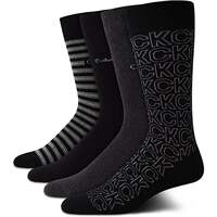 CK Men's socks Calvin Klein Formal socks 4 pairs Sweat-absorbing combed cotton high Socks anti-odor Foot Sports socks thumbnail 3