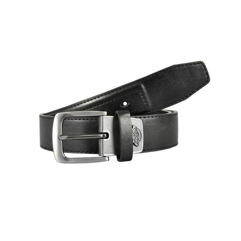 dickies男腰带黑色皮带经典软皮纯色皮质标志美系正品9477840
