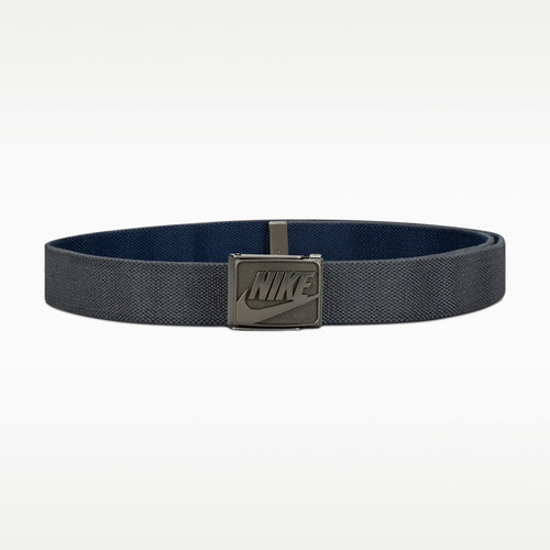 耐克Nike腰带男双面弹性织带可翻转运动风 时尚百搭 38mm 扣环式