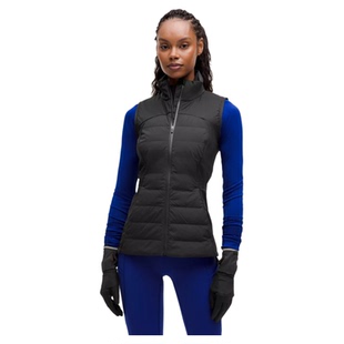 Lululemon露露乐蒙女子马甲棉服加厚羽绒背心保暖秋冬700 蓬修身