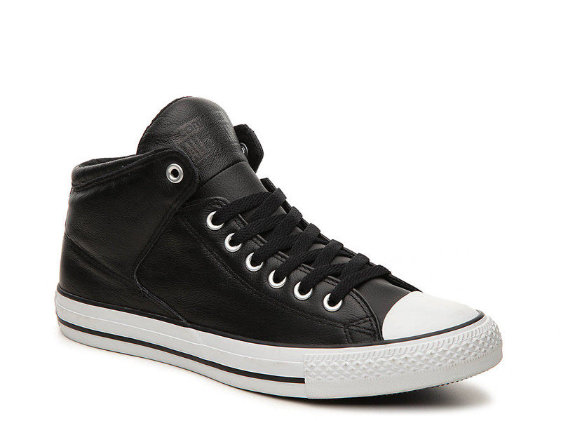 Converse/匡威男鞋高帮鞋真皮系带板鞋休闲鞋百搭街头正品393948