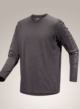 ARC‘TERYX/始祖鸟Cormac Arc'Word LS男士T恤圆领长袖透气排汗