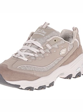 Skechers/斯凯奇女运动鞋熊猫鞋D'Lites休闲鞋增高春秋正品48739