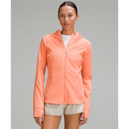 Lululemon露露乐蒙女子外套夹克衫连帽瑜伽服修身春夏舒适LW4BSRS