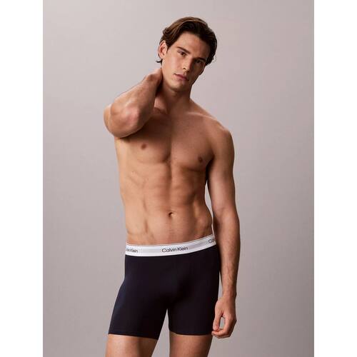 CALVIN KLEIN CK内裤男平角裤四角裤棉亲肤弹力 吸湿排汗速干透气