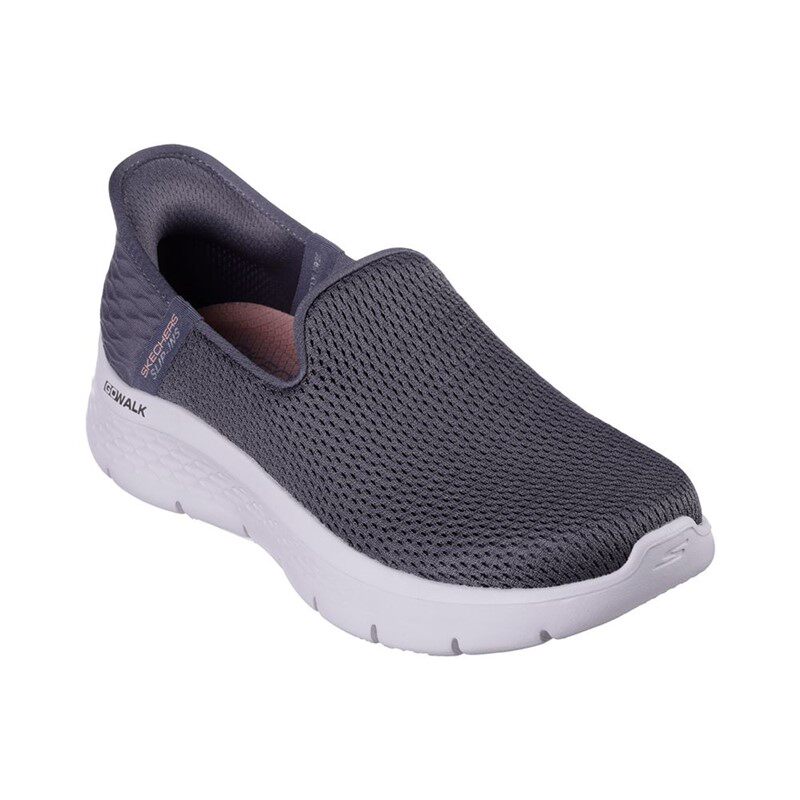 Skechers/斯凯奇女鞋运动鞋GoWalk透气一脚蹬休闲鞋防滑健步妈妈