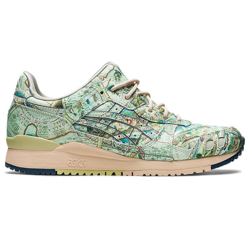 Asics/亚瑟士运动鞋男复古户外轻便休闲套脚软底GEL-LYTE III OG