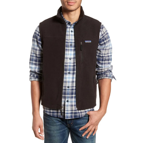 巴塔哥尼亚马甲抓绒保暖户外立领